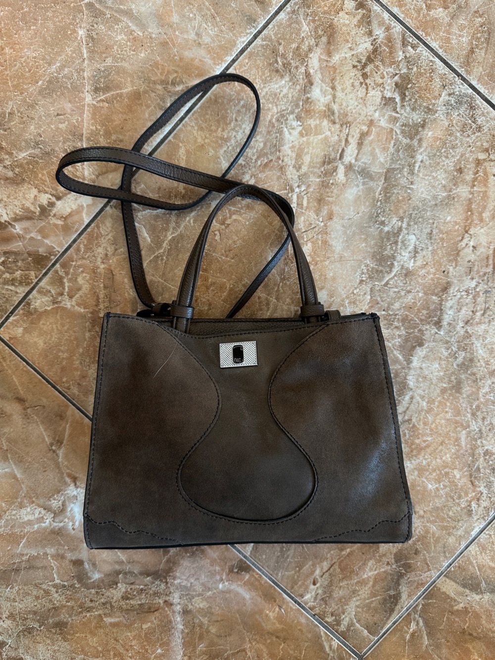 Zidig & Voltaire jack mini suede bag